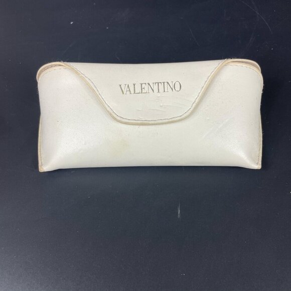 Valentino Gradient Oversize Black Acetate Sunglasses Silver Tone Rockstuds V724S - Picture 10 of 11